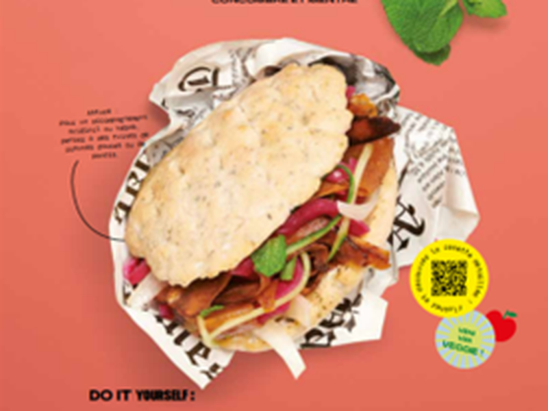 Développement de recettes végétales à destination de la restauration rapide